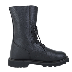 Bottes de randonnée authentiques DFM09 pour activités tactiques en plein air avec boucle réglable sur le dessus - Product Image 1