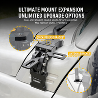 Support de fixation personnalisé pour éclairage de montant A, spécialement conçu pour Toyota Hilux, installation non destructive sans perçage