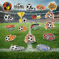 Ruban de cheveux personnalisé 2026 pour match de football mondial, attache-cheveux pour supporter de football, accessoire de coiffure avec nom de pays, cadeau promotionnel