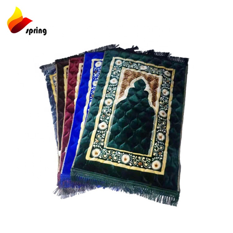 Китайский завод, мусульманский молитвенный коврик, тисненый молитвенный коврик