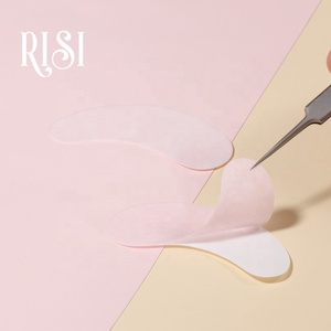 Kirpik uzantıları Lint ücretsiz kollajen jel göz pedleri için RISI tek kullanımlık kirpik hidrojel göz bandı - Product Image 6
