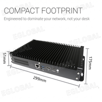 Mini PC Industrial Intel Core I3-1215U PfSense, 2x 10G SFP, 6x 2.5GbE, Soporte de Red, 96GB DDR5, Alimentación Integrada 100-240V, OPNsense