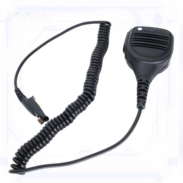 Two-Way Radio Handheld Microphone PMMN4022A for Motorola GP328plus GP338Plus GP388 GP366R GP688 GL2000 Walkie Talkie Shoulder