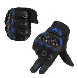 Rutsch fester Knöchel schutz Voll finger Rennstrecke Roller Motorrad Radfahren Motor Cross Handschuhe