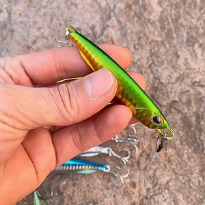 10g-60g <span class=keywords><strong>leurre</strong></span> de pêche coulant pour brochet bar mer gabarit <span class=keywords><strong>truite</strong></span> métal Vibration nageur Wobblers cuillère lumineuse Spinner - Product Image 5