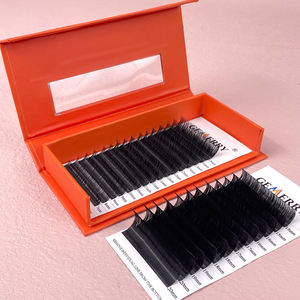 Wholesale Siberian Faux <strong>Mink</strong> Individual <strong>Eyelash</strong> <strong>Extension</strong> Private Label Velvet Cashmere Classic Lash Tray Volume Lash <strong>Extensions</strong> - Product Image 6