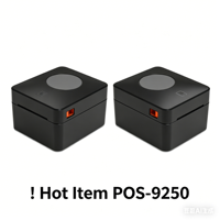 Imprimante d'étiquettes thermiques ZJPrinter POS-9250 à prix abordable et durable pour étiquettes d'expédition 100x150 mm, même pour étiquettes adhésives de 25 mm à 110 mm