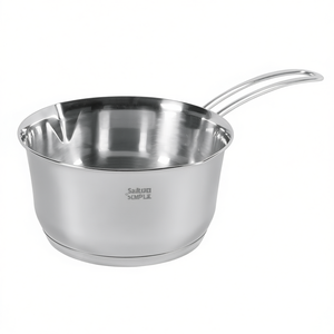 Casserole 1 L 8cm 16cm à fond multicouche en acier inoxydable - Product Image 2