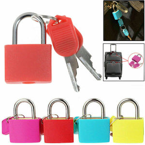 Cadenas vert petit format pour bagages, étanche, antivol, 20 mm, coque colorée, en laiton - Product Image 4