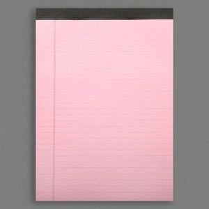 Papier à écrire ligné personnalisé avec logo pour les élèves des écoles, papier à lettres pour enfants, bloc-notes personnalisé, taille personnalisée, plusieurs couleurs, bloc-notes - Product Image 5