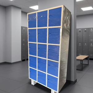 Armario de Almacenamiento MS de 15 Puertas para Personal de Oficina y Trabajadores de Fábrica, Armario de Acero Resistente para Guardar Objetos Personales de Forma Segura - Product Image 2