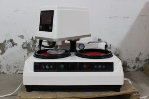 เครื่องขัดผิวโลหะแบบดิสก์คู่ Q-100B ระบบอัตโนมัติเต็มรูปแบบ สำหรับขัดตัวอย่างโลหะวิทยา ใช้ในห้องปฏิบัติการ รับประกัน 1 ปี - Product Image 5