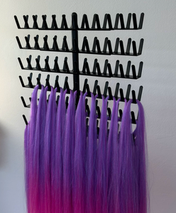 Wig braiding stand - Dirty braid style - <b>Floor</b>-standing - Adjustable - Braiding hair tool - Product Image 4