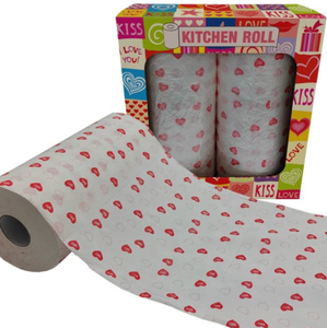 Rouleau de <span class=keywords><strong>papier</strong></span> de cuisine jetable personnalisé imprimé - Product Image 2