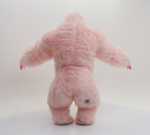 Suministro <span class=keywords><strong>de</strong></span> Fábrica: Disfraz <span class=keywords><strong>de</strong></span> Mascota <span class=keywords><strong>de</strong></span> Gorila <span class=keywords><strong>de</strong></span> <span class=keywords><strong>Anime</strong></span> Rosa Happy Sky, Gorro Azul, King Kong Inflable XL para <span class=keywords><strong>Alquiler</strong></span> en Fiestas <span class=keywords><strong>de</strong></span> Adultos - Product Image 3