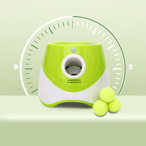 Toptan yeni otomatik Pet interaktif oyuncak-sürdürülebilir köpek topu atma makinesi, tenis topu başlatıcısı yürüyüş için - Product Image 4