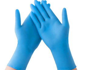 Gants en nitrile bleu Prix bon marché Bonne flexibilité Gants de ménage jetables Gants en nitrile sans poudre Grossiste Fabriqué en Chine - Product Image 5