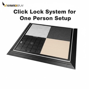 Suelo Reutilizable para <span class=keywords><strong>Ferias</strong></span> Comerciales, Sistema <span class=keywords><strong>de</strong></span> Plataforma Modular <span class=keywords><strong>de</strong></span> Instalación Rápida, Sistema <span class=keywords><strong>de</strong></span> Suelo Elevado para Constructores <span class=keywords><strong>de</strong></span> Stands, Europa, Estados Unidos - Product Image 1