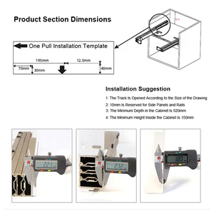 Nhiệm vụ nặng nề nối dài đường sắt Bảng bóng mang gấp Bảng trượt đường sắt Kính thiên văn đường sắt bảng - Product Image 4