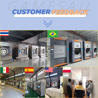 Nueva Lavadora Industrial de Acero Inoxidable de 25kg-150kg Fabricada en China para Grandes Lavanderías de Hoteles