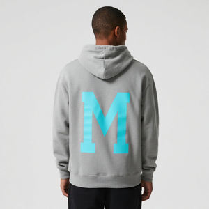 Felpa personalizzata da uomo con cappuccio da Varsity con Design leggero per la corsa <span class=keywords><strong>notturna</strong></span> e felpe alla moda di strada - Product Image 4