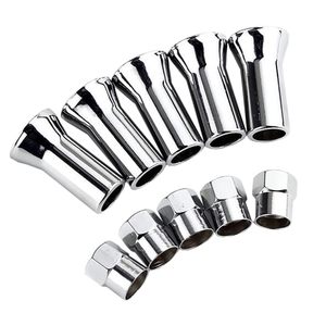 Tr414ac Tubeless Valve <b>Stem</b> Set 10 Piece Solid Tire Replacement With <b>Caps</b> American Mouth Copper Material - Product Image 4