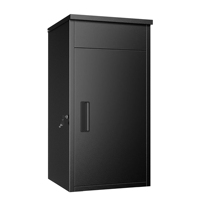 Boîte aux lettres démontable OEM ODM pour colis à domicile, grande boîte à colis métallique étanche, boîte aux lettres multi-livraisons