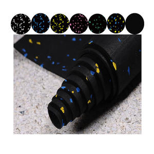 운동 장비 8mm 3mm 고무 매트 홈 체육관 피트니스 체육관 고무 바닥 롤 - Product Image 2