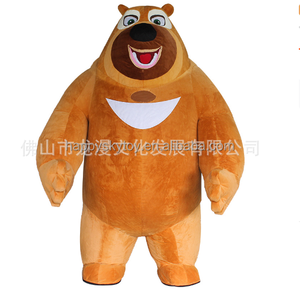 Costume de mascotte d'ours <span class=keywords><strong>Boonie</strong></span> gonflables de performance de cosplay pour adultes Costume de 2m/2.6m - Product Image 6