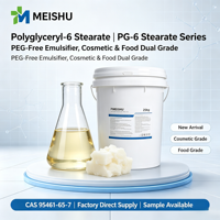 Stéarate de polyglycéryl 6 de qualité cosmétique et alimentaire, stabilisateur haute pureté, émulsifiant PG 6 Stearate pour formules cosmétiques et alimentaires