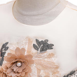 Vestido de Tul para Niña, Diseño Floral, Verano, Hecho a Mano, para Fiesta de Cumpleaños, Importado de China - Product Image 6