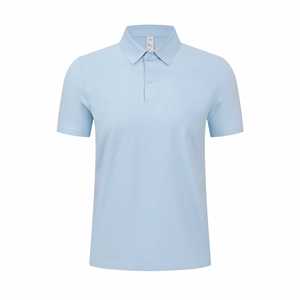 Polo en mélange coton modal, anti-humidité, coupe ample, pour uniformes d'entreprise d'été - Product Image 2