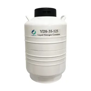 35L Liquid Nitrogen Tank Price YDS-35-125 with Accessories for Livestock Farming Frozen Sperm Liquid Nitrogen Container