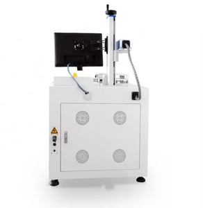 เครื่องเลเซอร์ไฟเบอร์ 20W 60W 100W สำหรับทำเครื่องหมายบนวัสดุ  แบบตั้งโต๊ะ CNC พกพาสะดวก กำลังสูง สำหรับแกะสลักและตัดโลหะ รองรับไฟล์ DXF/PLT/BMP ควบคุมด้วยระบบ Beckhoff - Product Image 4