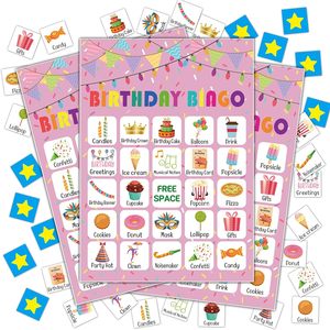 Tùy Chỉnh In Ấn 24 Người Chơi <span class=keywords><strong>Bingo</strong></span> Trò Chơi Sinh Nhật Bên Trò Chơi Sinh Nhật <span class=keywords><strong>Bingo</strong></span> Thẻ Cho Trẻ Em Bên Trang Trí - Product Image 6