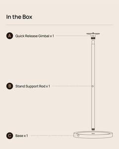 Accesorios para Proyector <span class=keywords><strong>XGIMI</strong></span>, Soporte de Piso de Aluminio Universal Compatible con Dispositivos con Tornillo de 1/4 para la Serie <span class=keywords><strong>XGIMI</strong></span> <span class=keywords><strong>Horizon</strong></span> S - Product Image 5