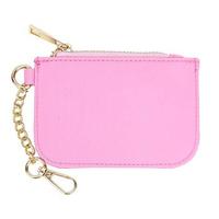 Stoney dompet kartu Mini gambar kustom untuk wanita dompet kantong koin gambar tambalan huruf ritsleting gantungan kunci tempat kartu wanita nilon tahan lama