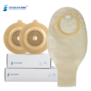 Steadlive-oblea de <span class=keywords><strong>colostomia</strong></span> de 60mm, nueva <span class=keywords><strong>barrera</strong></span> convexa de placa base para bolsa de Ostomy de 75mm - Product Image 1