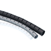 10 m/unids diámetro 40/16/22/28/32/40mm de Cable de plástico de protección de la espiral del tubo de Cable tubo de protección