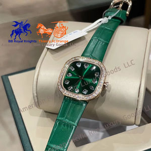 ชุดนาฬิกาควอตซ์ผู้หญิง Ti2fany Luxury Square สายหนังแฟชั่น พร้อมแหวน สร้อยคอ ต่างหู กำไลข้อมือ ชุดของขวัญ - Product Image 1