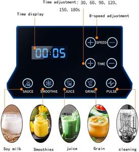 Quiet Professional Fruit Juicers Maker Commercial <strong>Nutri</strong> <strong>Blender</strong> Smoothie Machine With <strong>Blender</strong> Black - Product Image 2