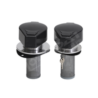 Filtre purificateur d'air hydraulique verrouillable série SAF avec filtration 40 microns en maille d'aluminium (SAF-50A/SAF-65A)