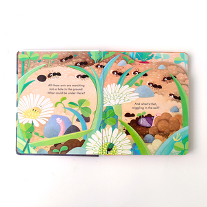 Livre cartonné personnalisé avec rabat pour enfants, livre d'apprentissage de <span class=keywords><strong>l</strong></span>'<span class=keywords><strong>anglais</strong></span> amusant en 3D, livre pop-up, services d'impression de livres pour enfants - Product Image 3