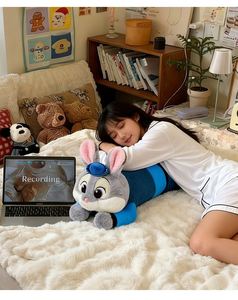 Almohada de Peluche de Animales Suaves y Adorables, Bordada, Rellena de Algodón PP, 31-50cm, Unisex, Novedad, Alivia el Estrés - Product Image 5