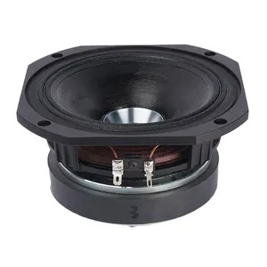 Altavoz coaxial con marco de lavabo de aluminio de 5,25 "110 magnético 16 Ohm 80W altavoz de frecuencia completa