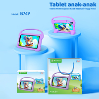 Tablet PC Infantil de 7 Pulgadas para Exportación, Android 12, Octa Core, Ranura para Tarjeta SIM, Modelo B749, Regalo para Niños