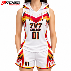 Uniformes de Fútbol Americano para Mujer al por Mayor, Jersey Sublimado Personalizado de Secado Rápido para Equipos Estadounidenses, MOQ Bajo - Product Image 3