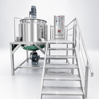 Cuve de mélange à engrenages en acier inoxydable XINYOU de qualité alimentaire pour ligne de production de savon liquide et de shampoing