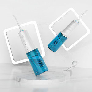 Nicefeel에 대 한 휴대용 무선 300ml 물 탱크 구강 세척기 핫 세일 무선 강력한 치과 floser 자동차 홈 USB 포