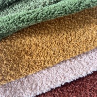 Tissu d'ameublement bouclé pour animaux de compagnie, 450 GSM, durable, anti-rayures, texturé, pour canapé, meubles et projets de bricolage